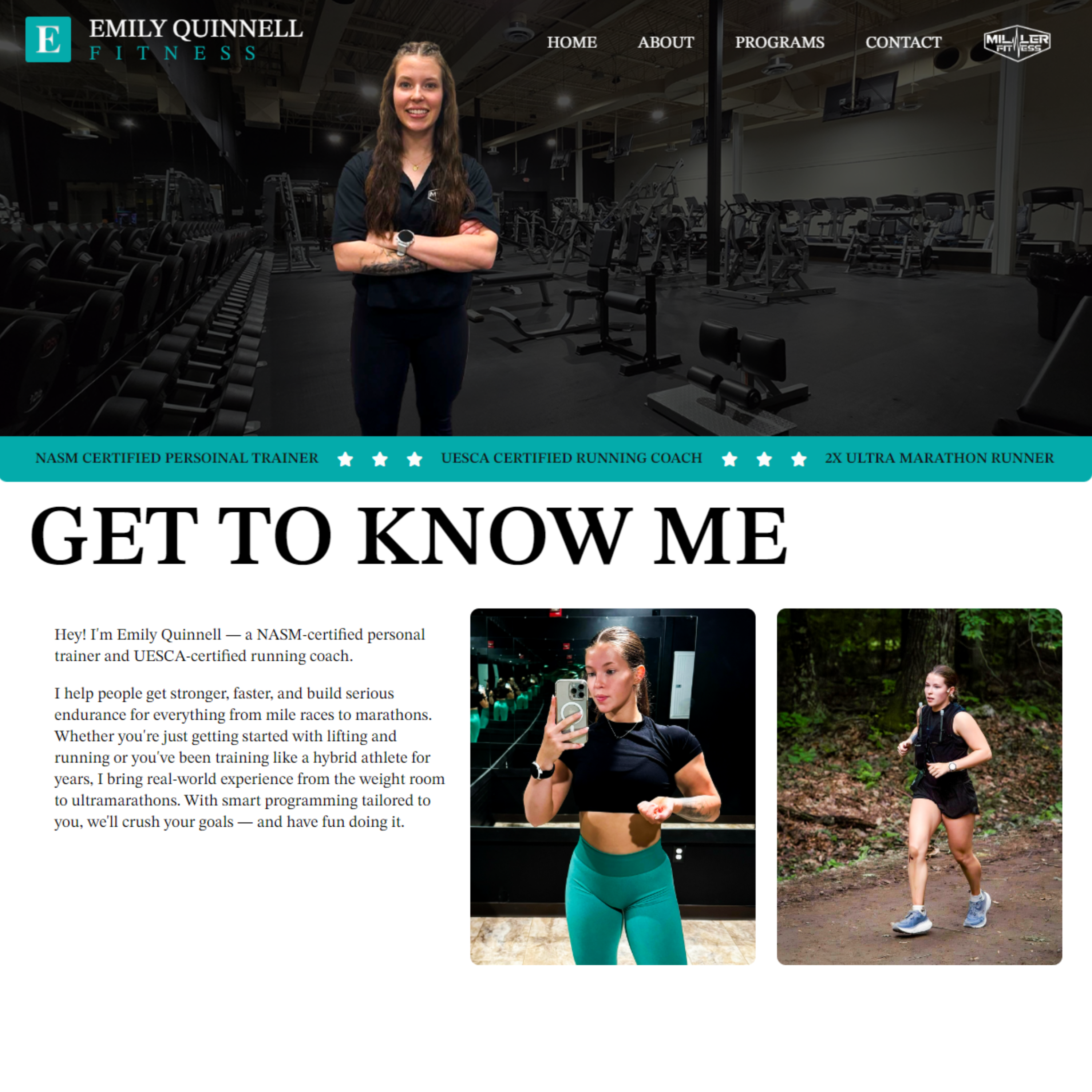 Emily Quinnell Website